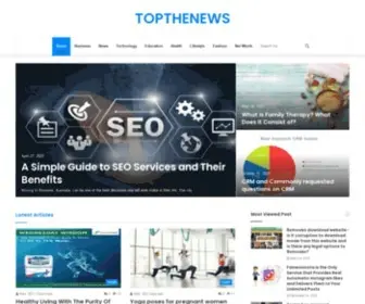 Topthenews.com(Topthenews) Screenshot