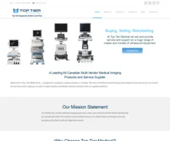 Toptiermedical.com(Top Tier Medical Inc) Screenshot