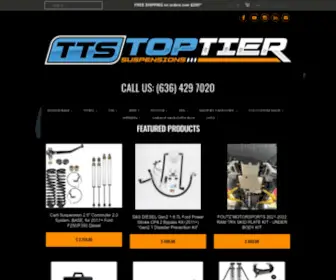 Toptiersuspensions.com(Fass motorsports) Screenshot