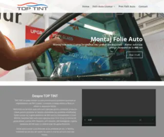 Toptint.ro(Folie auto) Screenshot