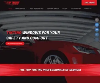 Toptintofsavannah.com(Automotive Tints) Screenshot