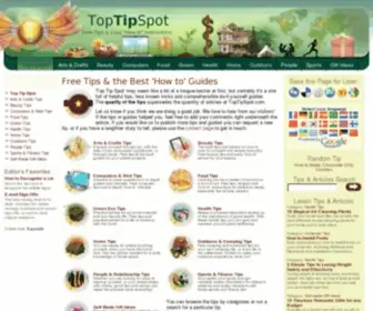 Toptipspot.com(Top Tip Spot) Screenshot