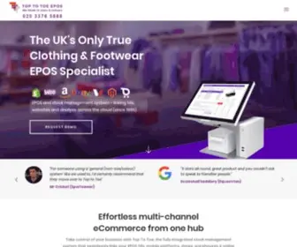 Toptotoe.com(Best EPOS system UK) Screenshot