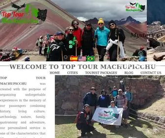 Toptourmachupicchu.com(Top Tour Machupicchu) Screenshot