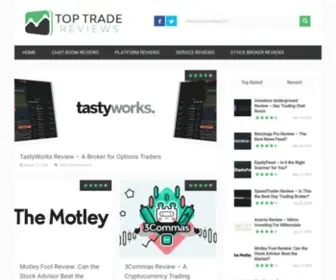 Toptradereviews.com(Top Trade Reviews offers in) Screenshot