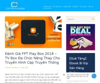 Toptrainghiem.com(Top Trải Nghiệm) Screenshot
