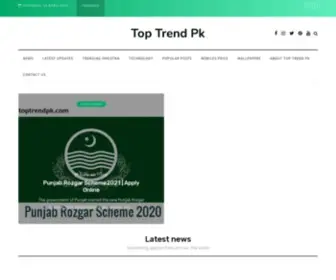 Toptrendpk.com(Top Trend Pk) Screenshot