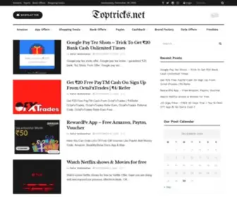 Toptricks.net(Toptricks) Screenshot