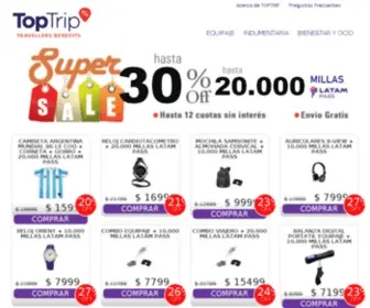 Toptrip.com(Mundo) Screenshot