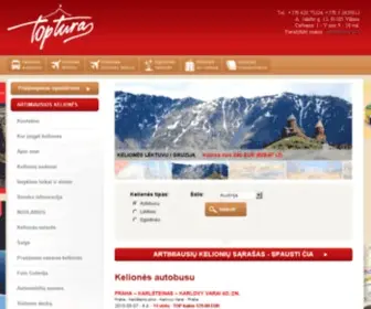 Topturas.lt(Organizatorius UAB "TOPTURAS") Screenshot
