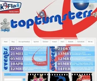 Topturnsters.nl(Topturnsters top turnsters turner gymnastiek sporter jongtalenten opleidingengroep topsport opleiding sponsoring sponsorvisie sponsorprogramma crowdfunding sponsor sport club) Screenshot