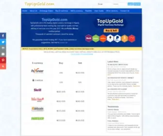 Topupgold.com(Buy & Sell) Screenshot