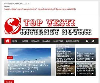 TopVesti.org(Top Vesti) Screenshot