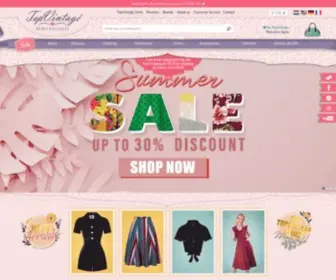TopVintage.com(Every day updates new retro style fashion 50's dresses. TopVintage) Screenshot