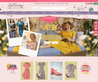 TopVintage.net(Every day updates new retro style fashion 50's dresses. TopVintage) Screenshot