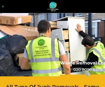 Topwasters.co.uk(Same Day Waste Clearance Company) Screenshot