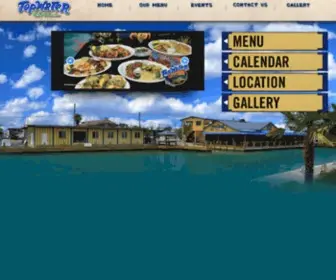 Topwatergrill.com(Gulf Coast Seafood Restaurant) Screenshot