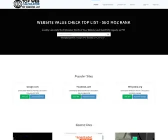 Topwebcalculator.com(topwebcalculator) Screenshot