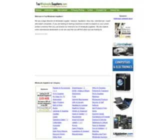 Topwholesalesuppliers.com(Wholesale Suppliers) Screenshot