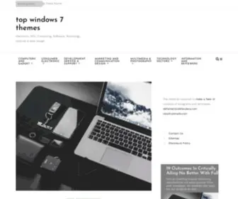 Topwindows7Themes.com(Top windows 7 themes) Screenshot
