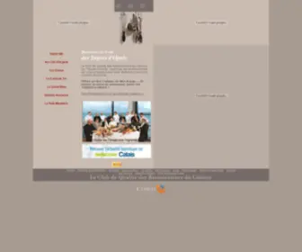 Toquesdopale.com(Restaurants autour de la ville de Calais) Screenshot