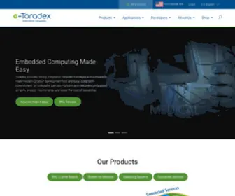 Toradex.com(Single Board Computers (SBCs)) Screenshot