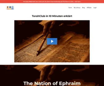 Torah-Club.com(Join the Torah Empowered Zion Elite BIZ Academy) Screenshot