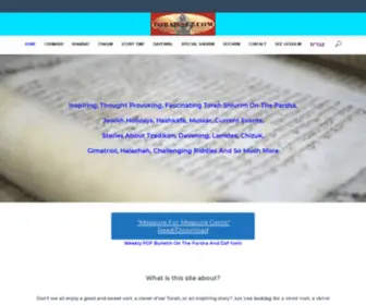 Torah24-7.com(Torah 24) Screenshot