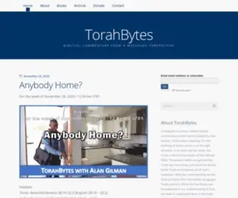 Torahbytes.org(Biblical commentary from a messianic perspective) Screenshot