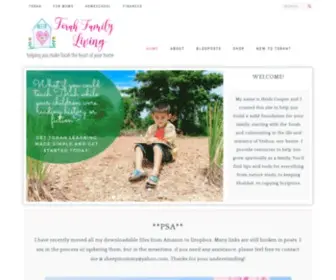 Torahfamilyliving.com(Torahfamilyliving) Screenshot