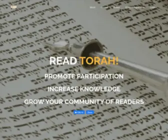 Torahreaders.net(Torah Readers) Screenshot