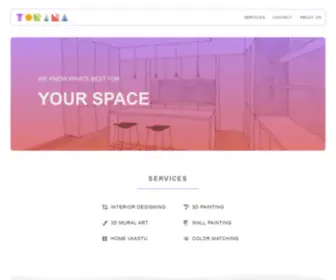 Toranacreatives.com(Torana Creatives) Screenshot