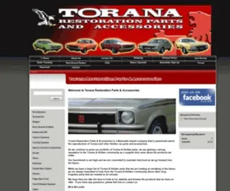 Toranarpa.com.au(Torana restoration parts & accessories) Screenshot