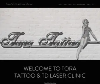 Toratattoo.com(Tora Tattoo & TD Laser Clinic) Screenshot