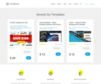 Torbara.com(We create awesome Joomla and WordPress Themes) Screenshot