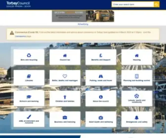 Torbay.gov.uk(Torbay Council) Screenshot