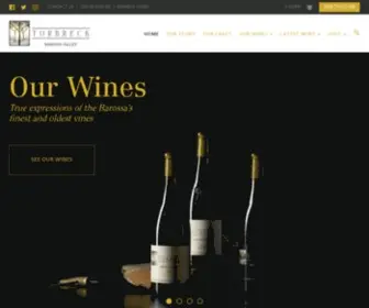 Torbreck.com(Torbreck Vintners) Screenshot