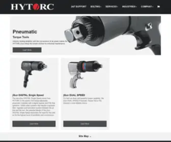 TorcGun.com(HYTORC Pneumatic torque wrench) Screenshot