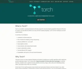 Torch.ch(Scientific computing for LuaJIT) Screenshot