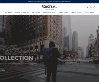 Torchgears.com(Backpacks & Traveling Gears) Screenshot