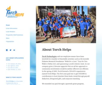 Torchhelps.org(Together our Resources Can Help) Screenshot