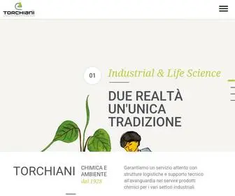 Torchiani.com(Prodotti chimici industriali) Screenshot