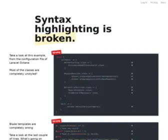 Torchlight.dev(The API for Syntax Highlighting) Screenshot