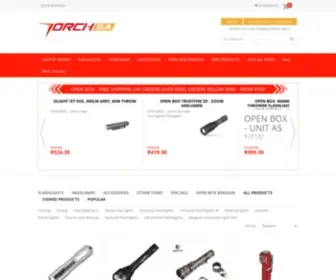 Torchsa.com(Ideal ManCave for any Flashaholic) Screenshot