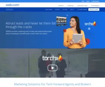 Torchx.com(  Attract leads and never let them fall through the cracks TORCHx) Screenshot