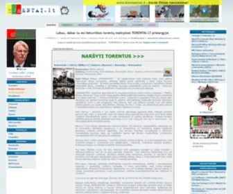 Torentai.lt(Pradžia) Screenshot