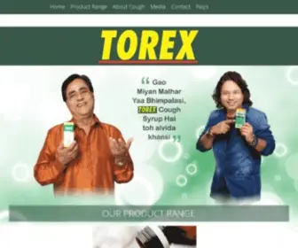 Torex.co.in(Cough Syrup) Screenshot