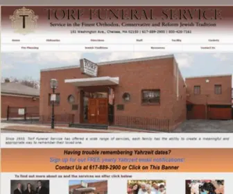 Torffuneralservice.com(Torf Funeral Service) Screenshot