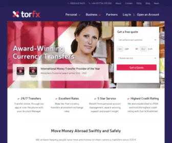 Torfx.com(Exchange Rates) Screenshot