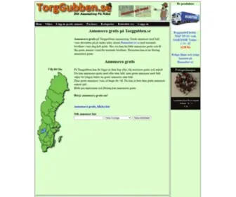 Torggubben.se(Annonsera) Screenshot